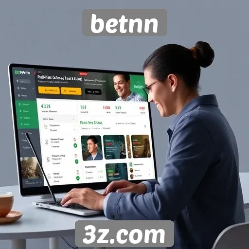 Exploração da interface e usabilidade do site betnn